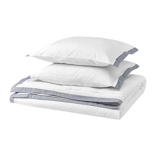 TÅTELSMYGARE, duvet cover and 2 pillowcases