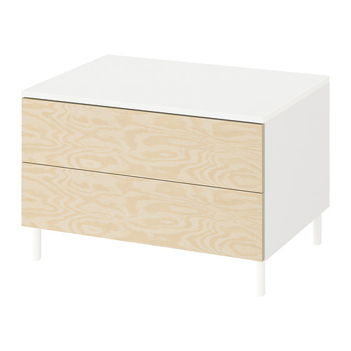 PLATSA, chest of 2 drawers