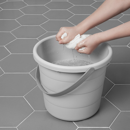 PEPPRIG, 3-piece bucket set with lid