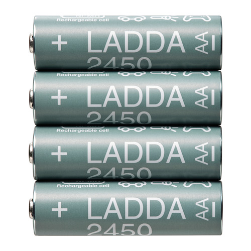 LADDA, rechargeable battery