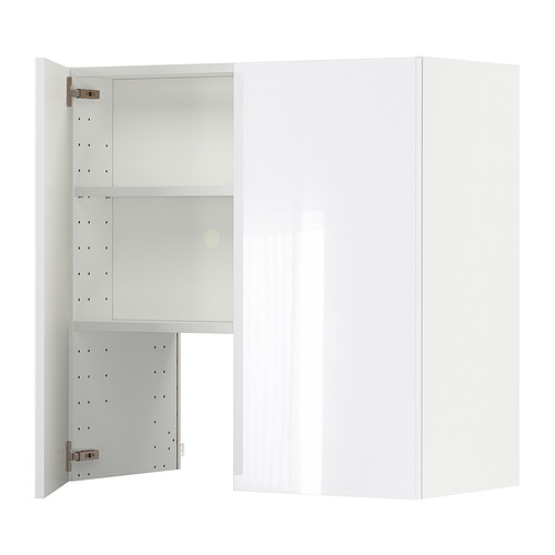 METOD wall cb f extr hood w shlf/door