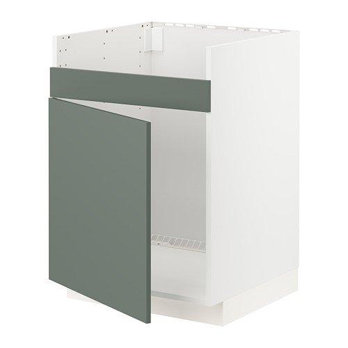 METOD, base cab f HAVSEN single bowl sink