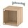 EKET, wall cabinet with glass door