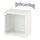 EKET, wall cabinet with glass door