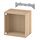 EKET, wall cabinet with glass door
