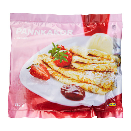 PANNKAKOR, pönnukökur, frosnar