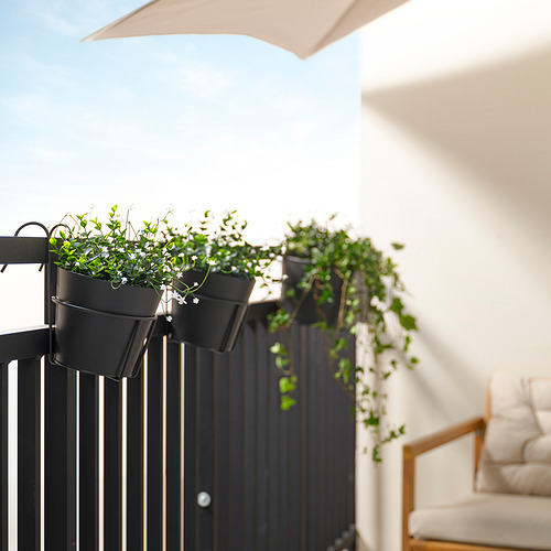 VITLÖK, blómapottur með hanka