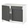 KNOXHULT, base cabinet with doors and drawer