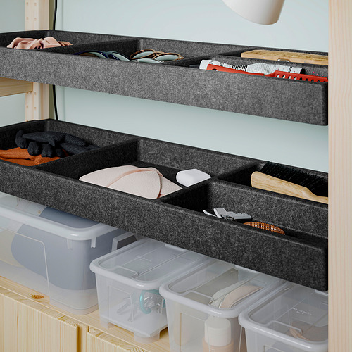 IVAR, 1 section/shelves/cabinet