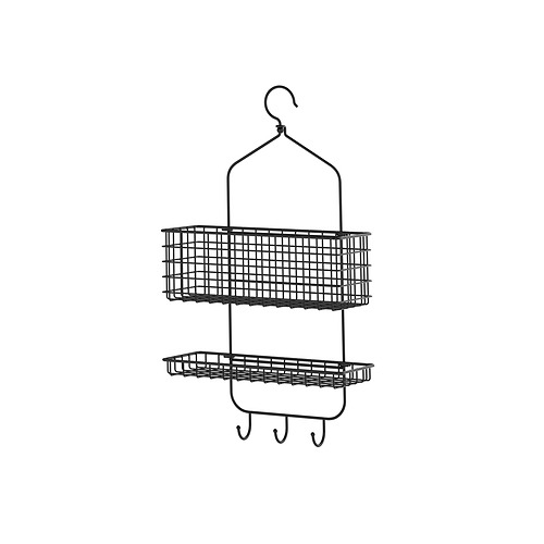 BLECKSJÖN, shower hanger, two tiers