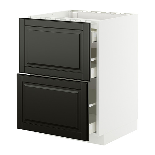 METOD/MAXIMERA base cab f hob/2 fronts/3 drawers