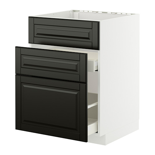 METOD/MAXIMERA base cab f sink+3 fronts/2 drawers