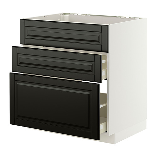 METOD/MAXIMERA base cab f sink+3 fronts/2 drawers