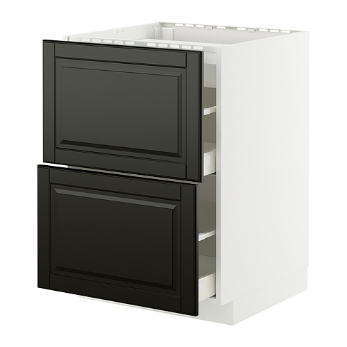 METOD/MAXIMERA base cab f hob/2 fronts/2 drawers