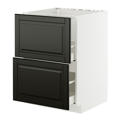 METOD/MAXIMERA base cab f sink+2 fronts/2 drawers