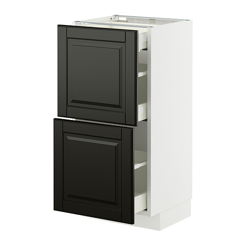 METOD/MAXIMERA base cab with 2 fronts/3 drawers