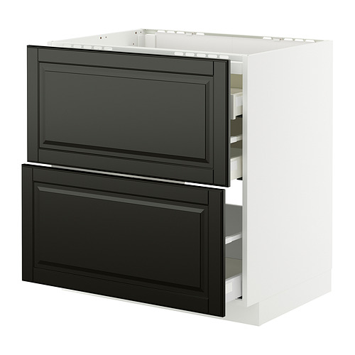 METOD/MAXIMERA base cab f hob/2 fronts/3 drawers