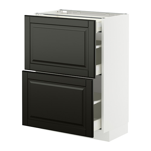 METOD/MAXIMERA base cab with 2 fronts/3 drawers