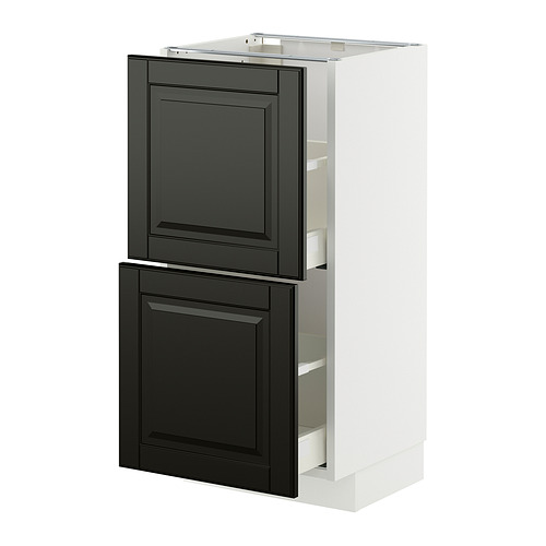 METOD/MAXIMERA base cabinet with 2 drawers