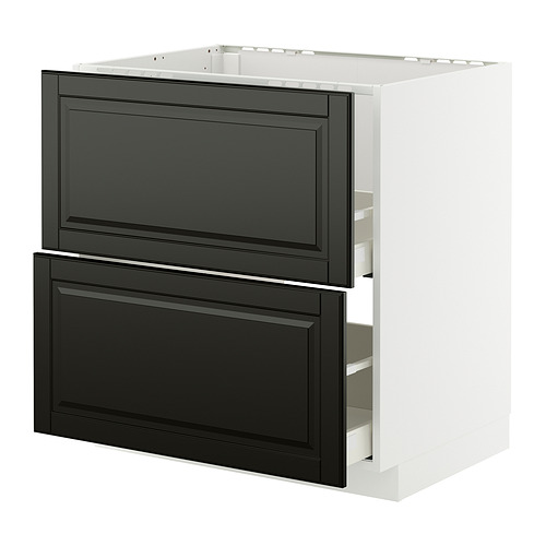 METOD/MAXIMERA base cab f sink+2 fronts/2 drawers