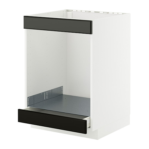 METOD/MAXIMERA base cab for hob+oven w drawer