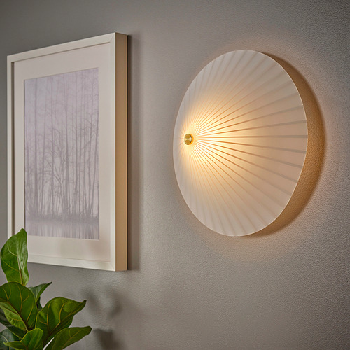 RORKULT, wall lamp, wired-in installation