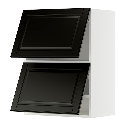 METOD wall cabinet horizontal w 2 doors