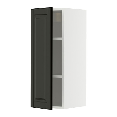 METOD wall cabinet with shelves