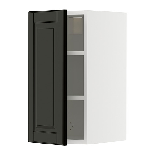 METOD wall cabinet with shelves