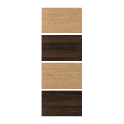 MEHAMN þil fyrir rennihurðaramma, 4 í pk.