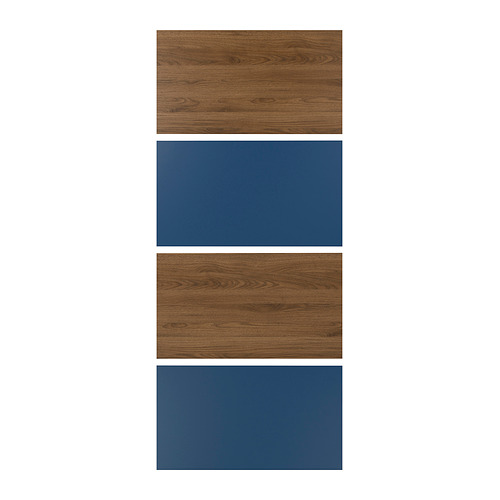 MEHAMN, 4 panels for sliding door frame