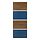 MEHAMN, 4 panels for sliding door frame