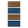MEHAMN, 4 panels for sliding door frame
