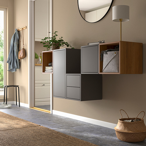 EKET, wall-mounted cabinet combination