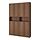 BILLY/OXBERG, bookcase w height extension ut/drs
