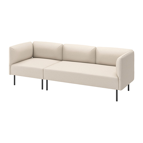 LILLEHEM, þriggja sæta sófi