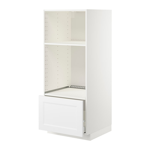 METOD/MAXIMERA high cabinet f built-in appliances