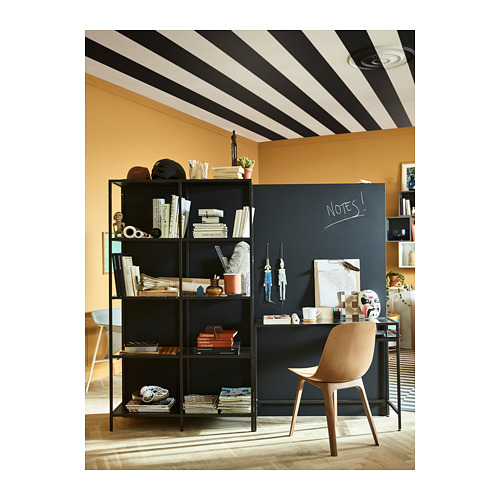 VITTSJÖ, shelving unit with laptop table