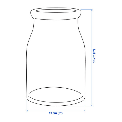 BEGÄRLIG vase
