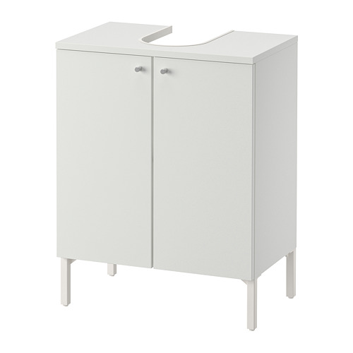 NYSJÖN wash-basin base cabinet w 2 doors