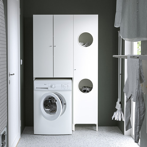 NYSJÖN, storage combination for laundry