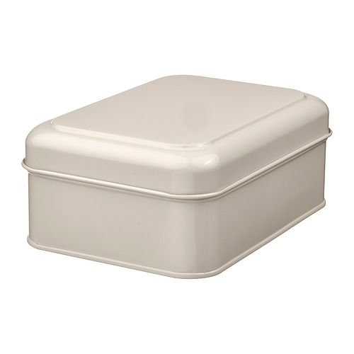 PLOGFÅRA, storage box with lid