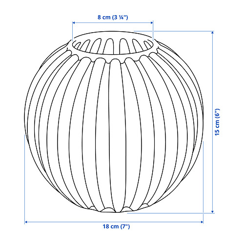SKOGSTUNDRA vase
