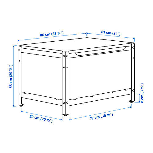 GRILLSKÄR storage box