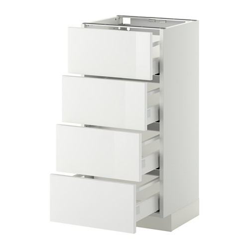 METOD/MAXIMERA base cab 4 frnts/4 drawers