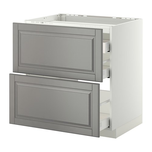 METOD/MAXIMERA base cab f hob/2 fronts/3 drawers