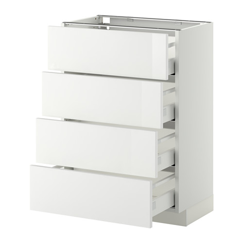 METOD/MAXIMERA base cab 4 frnts/4 drawers