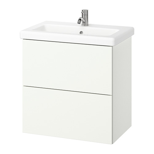 ENHET/TVÄLLEN, wash-stnd w drawers/wash-basin/tap