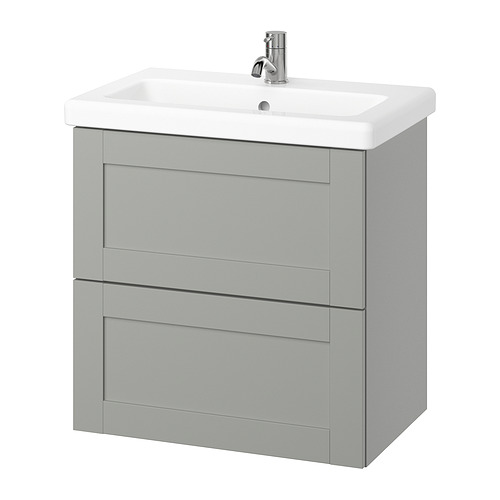 ENHET/TVÄLLEN, wash-stnd w drawers/wash-basin/tap