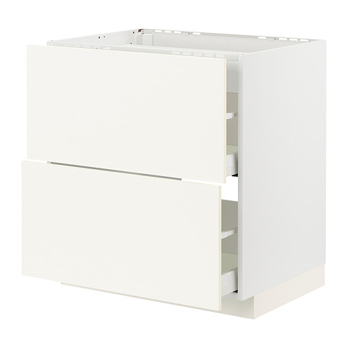 METOD/MAXIMERA base cab f hob/2 fronts/2 drawers